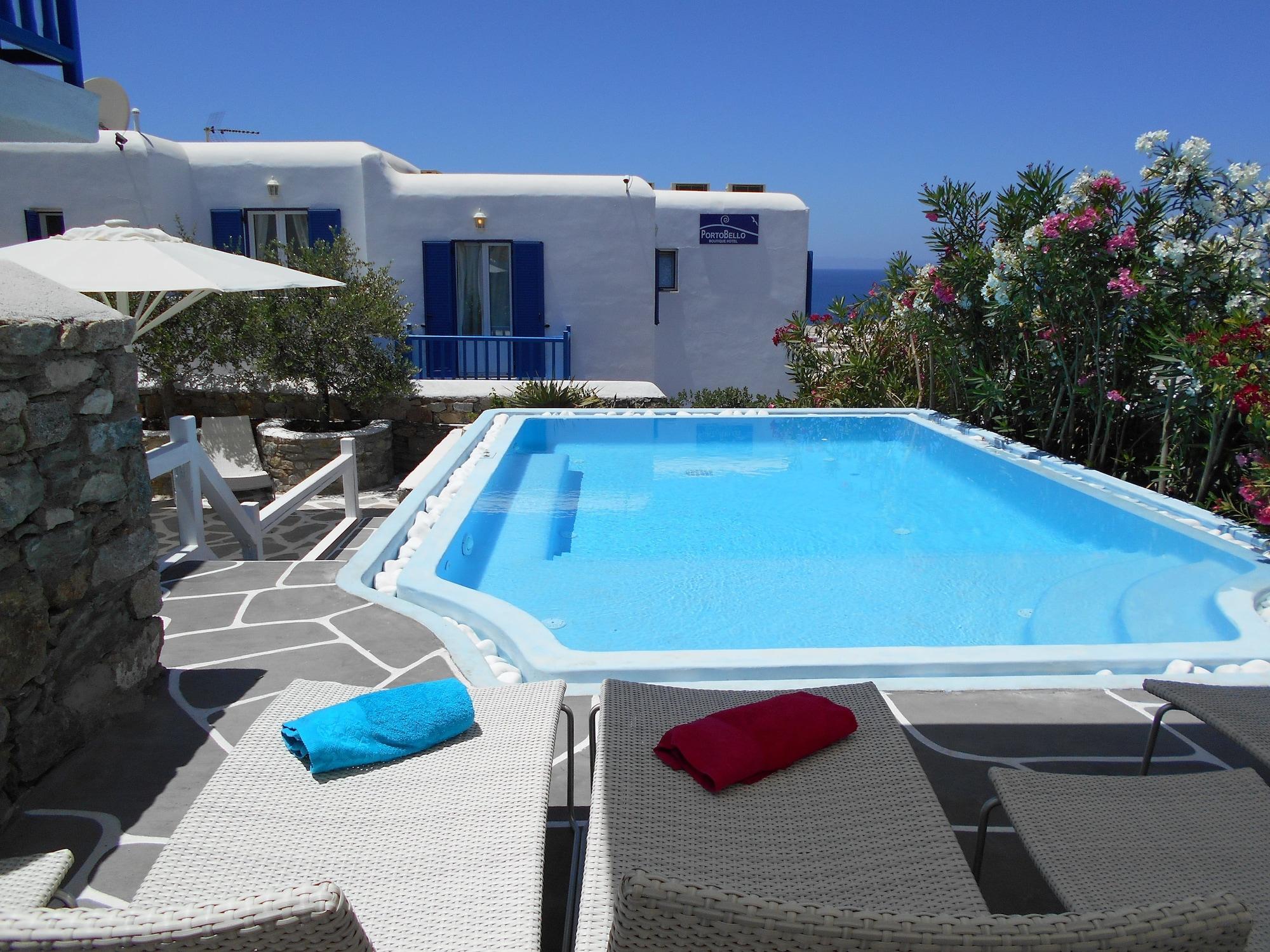 Portobello Boutique Hotel Mykonos Town ภายนอก รูปภาพ
